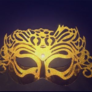 Gold Masquerade Mask